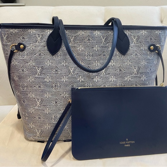 Louis Vuitton Limited Edition Monoglam Neverfull with its pouch - Picture 2 of 13